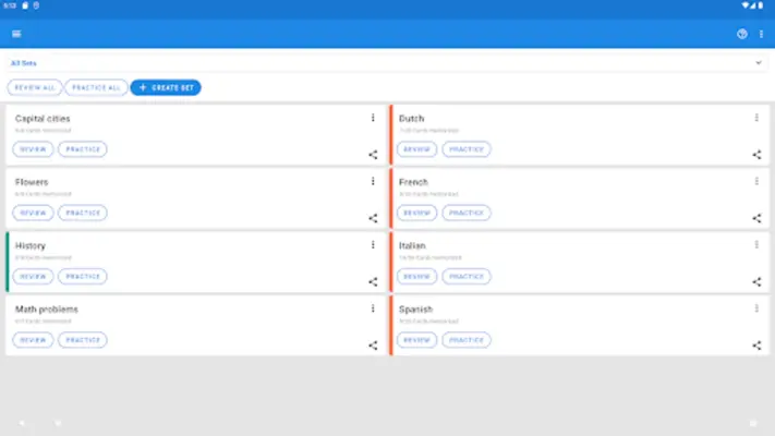 Flashcards World android App screenshot 4