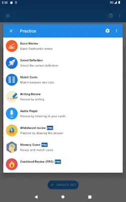 Flashcards World android App screenshot 6